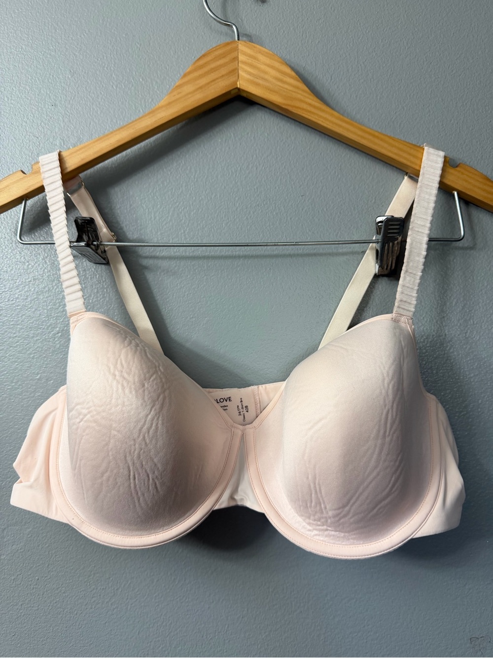Third Love T-Shirt Underwire Bra in Light Blush 42B